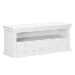 Тумба ТВ Бостон 01 (белый воск)