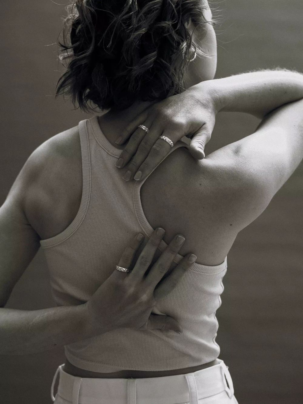 Кольцо Горы фактурное