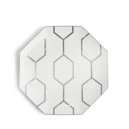 Wedgwood Тарелка для завтрака Gio Platinum 23 см 1063174