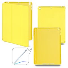 Чехол книжка-подставка Smart Case Pensil со слотом для стилуса для iPad 7, 8, 9 (10,2”) - 2019-2020-2021 (Желтый / Yellow)