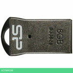 USB Flash-накопитель Silicon-Power Touch T01 32Gb металлически-черный (SP032GBUF2T01V1K)