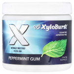 Xyloburst, ксилитоловая камедь, со вкусом перечной мяты, 100 шт., 150 г (5,29 унции)
