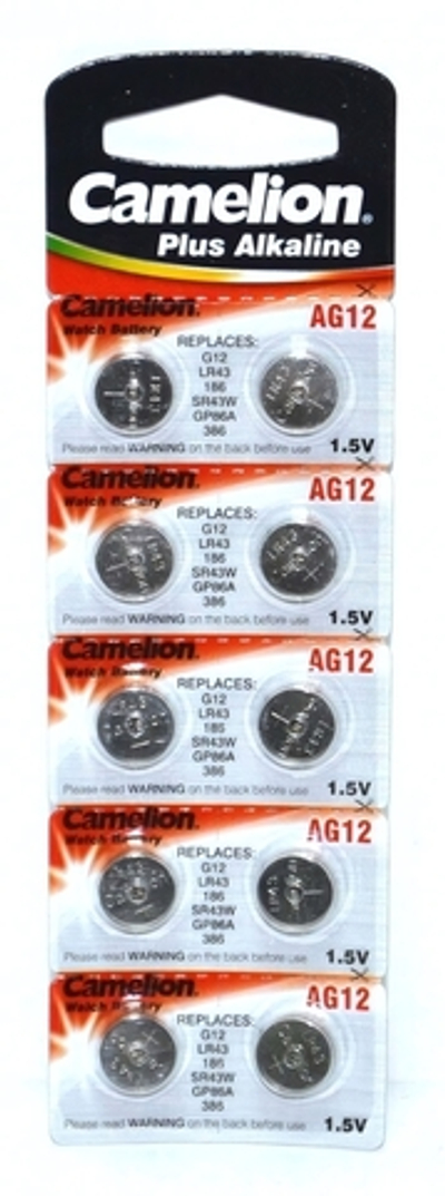 Элемент питания Camelion AG-12 BL/10 (комплект 10 шт)
