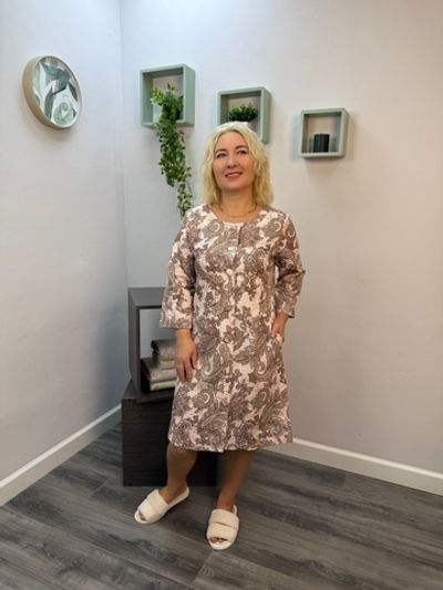 Халат женский "112 К.Т" пуговицы (159)