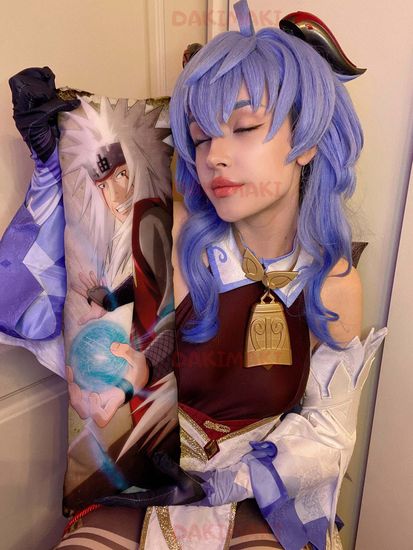 Мини дакимакура Джирайя из Наруто арт. M0350, 60х20 см