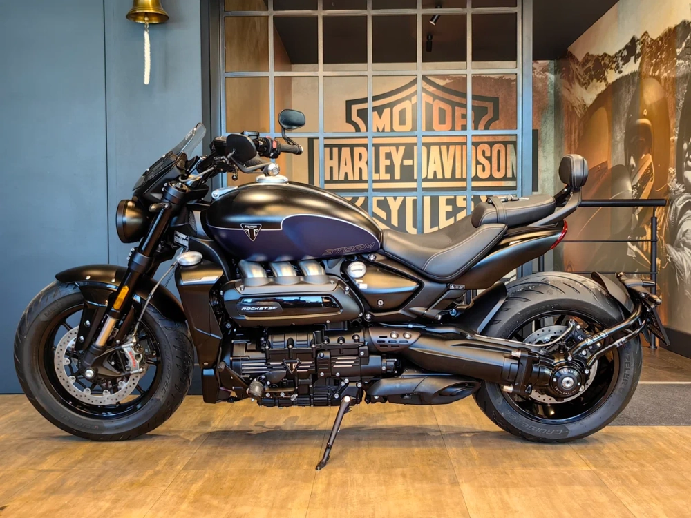 Triumph Rocket 3 GT STORM, 2024 Blue Satin
