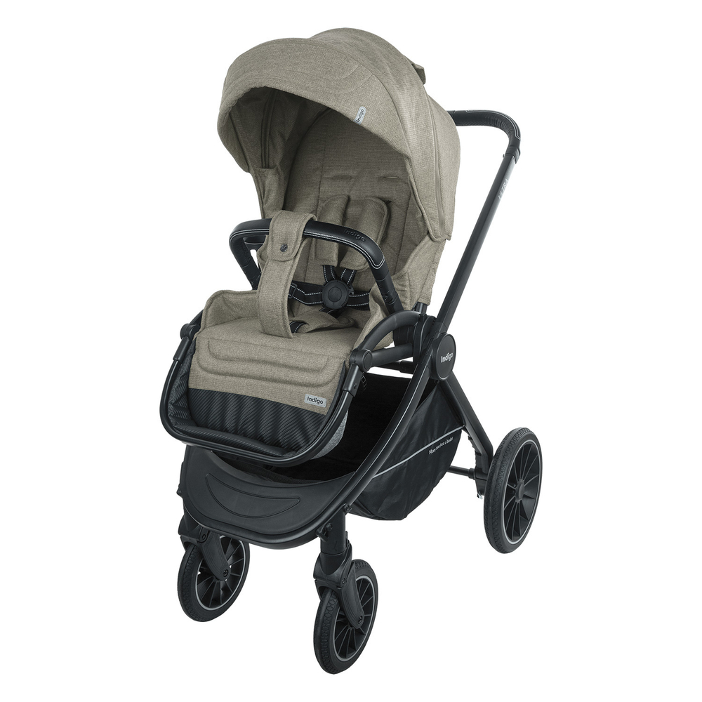 Детская коляска Indigo ULTRA 3в1 бежевый