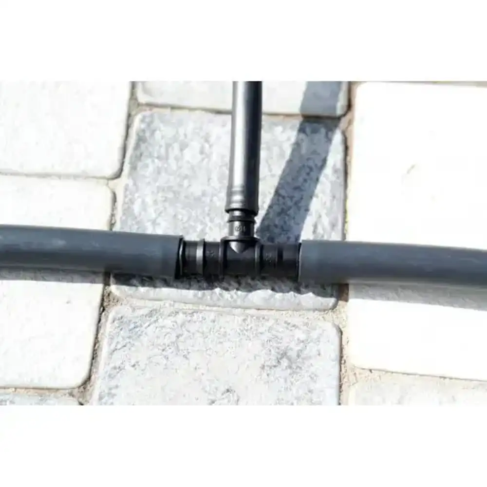 Тройник для капельной трубки (три ерша)