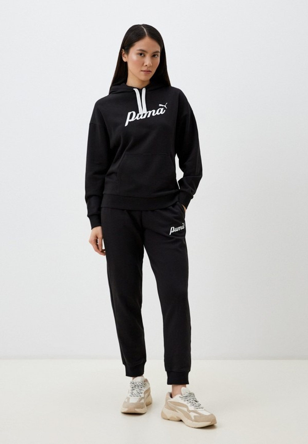 Брюки спортивные женские PUMA ESS+ Script Pants TR