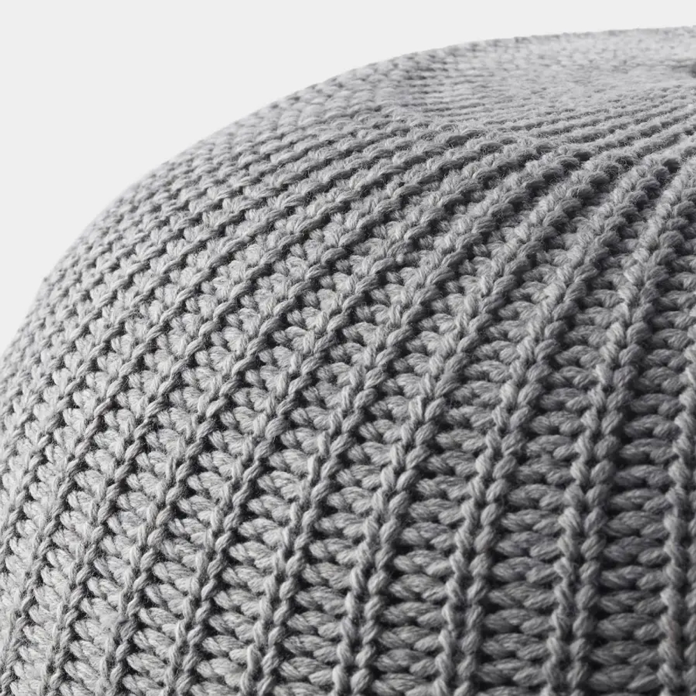 Пуф - IKEA SANDARED/САНДАРЕД/САНДАРЭД ИКЕА, 41х56 см, серый