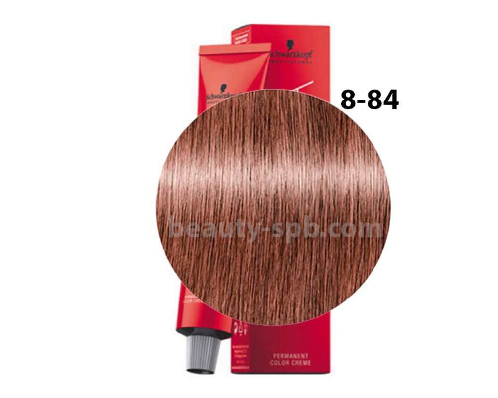 Schwarzkopf Professional краска для волос Игора цвет 8-84 Светлый русый красный бежевый 60мл