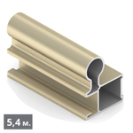 ЭКО Вертикальный профиль О (5,40 м) золото матовое (AL) (AS0482) Aristo