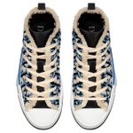 DIOR B23 High Beige Black Navy Tapestry