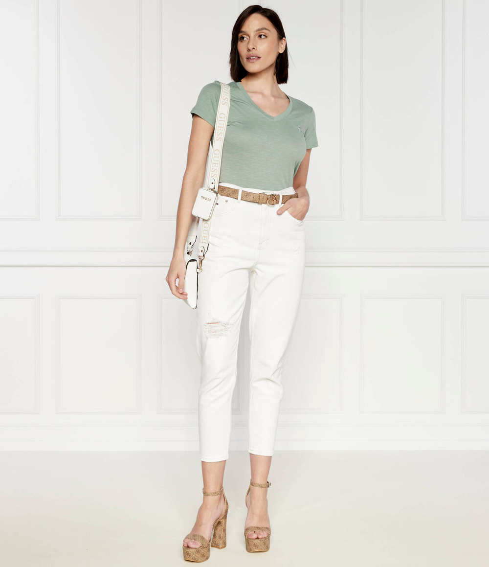 Футболка SS VN SLUBBY GUESS - зеленый(W4GI66 KC8T0)