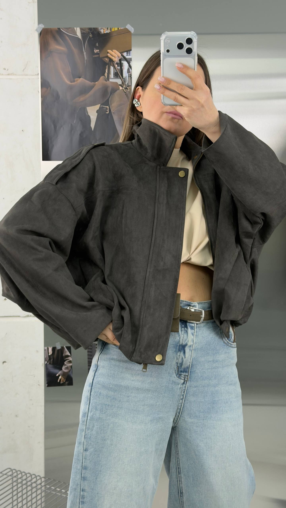 Куртка женская арт. 800 цвет "горький-шоколад"