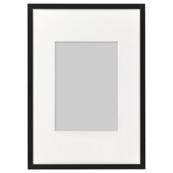 IKEA LOMVIKEN  (ИКЕА ЛОМВИКЕН)  -  Рамка, черная, 21x30 см