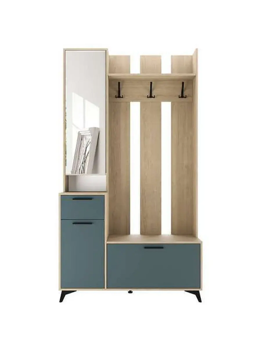 Прихожая с зеркалом Маренго 200х41,1х220