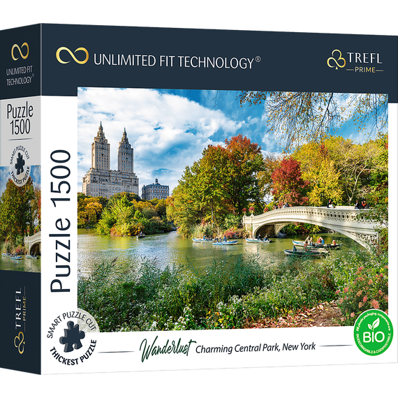 Puzzle &quot;1500 UFT&quot; - Charming Central Park, New York_FSC Mix 70%