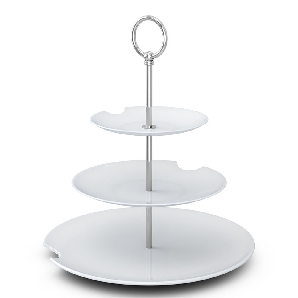 Этажерка food-tempel, 3 яруса, D15/20/28 см