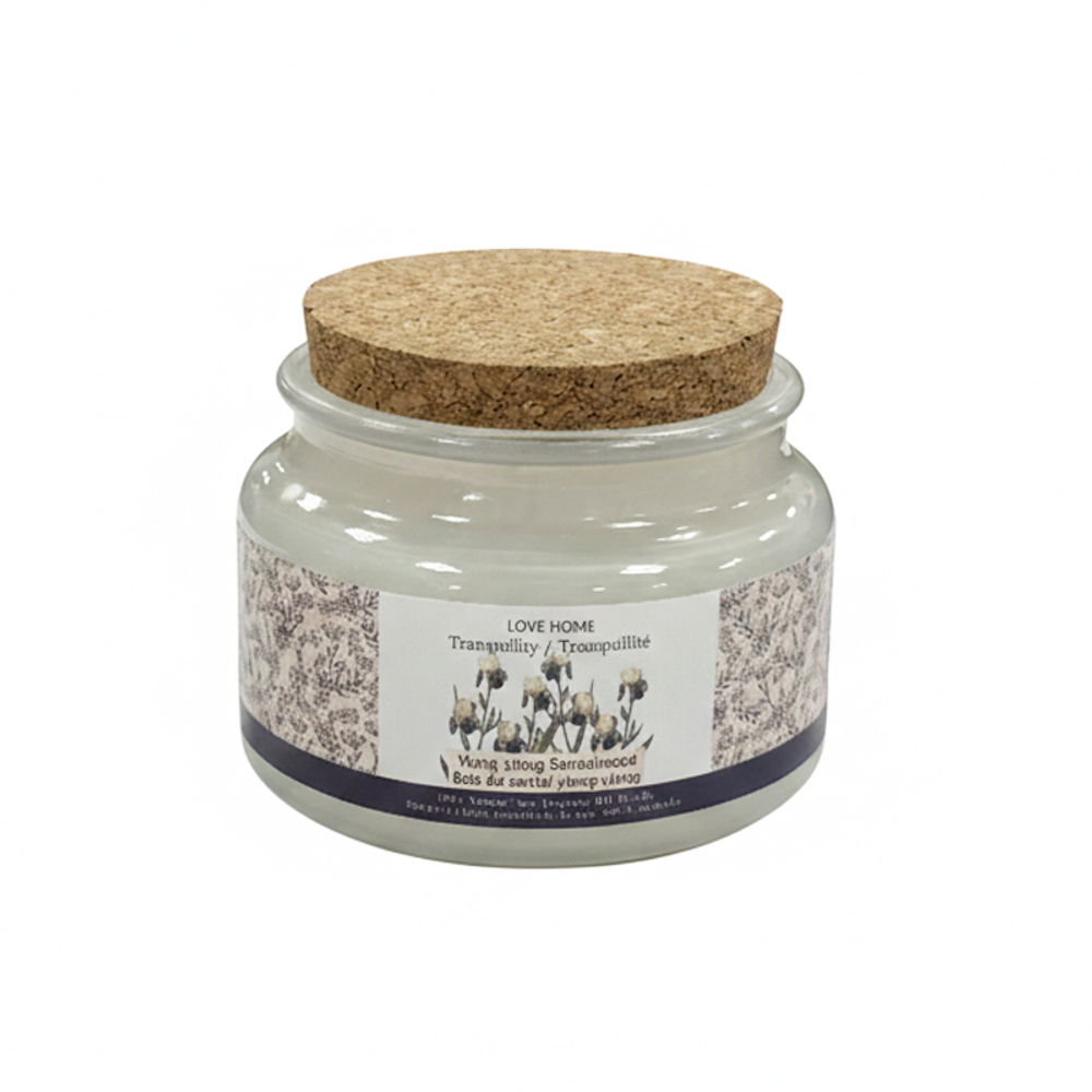 Свеча ароматическая Frövi, иланг-иланг и сандаловое дерево, соевый воск