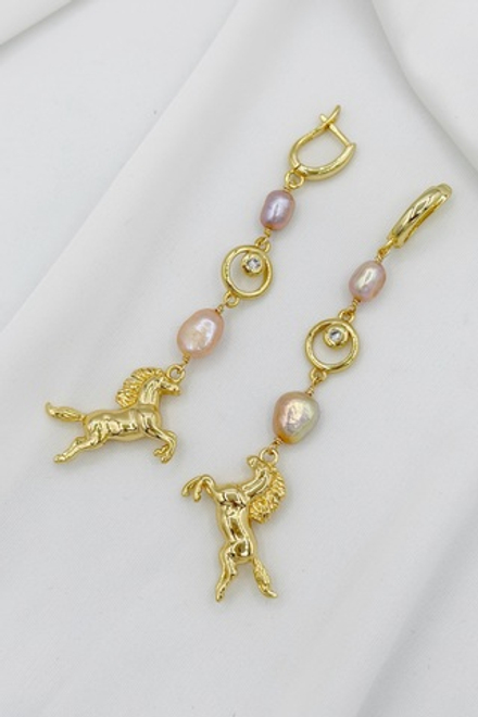 Серьги ТАНЕЦ СВОБОДЫ