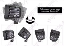 Aurora ALO-2-P4F 850 н.м. Инфракрасная фара ночного видения Одиночная проводка