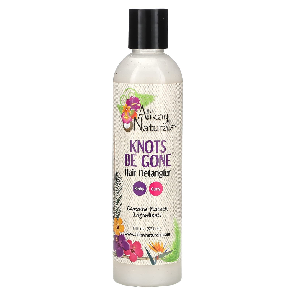 Alikay Naturals, Knots Be Gone, средство для расчесывания волос, 237 мл (8 жидк. унц.)