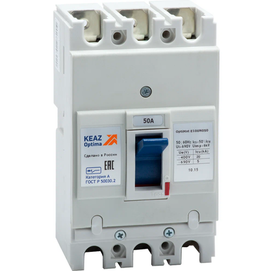 Автоматический выключатель КЭАЗ OptiMat E100N050-УХЛЗ 20kA 50 А, 224960