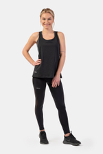 Леггинсы BLACK MESH DESIGN LEGGINGS “BREATHE” 401