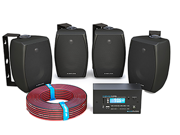 CVGAUDIO RESET-W80BL - комплект звукового оборудования и коммутации для системы трансляции фоновой музыки