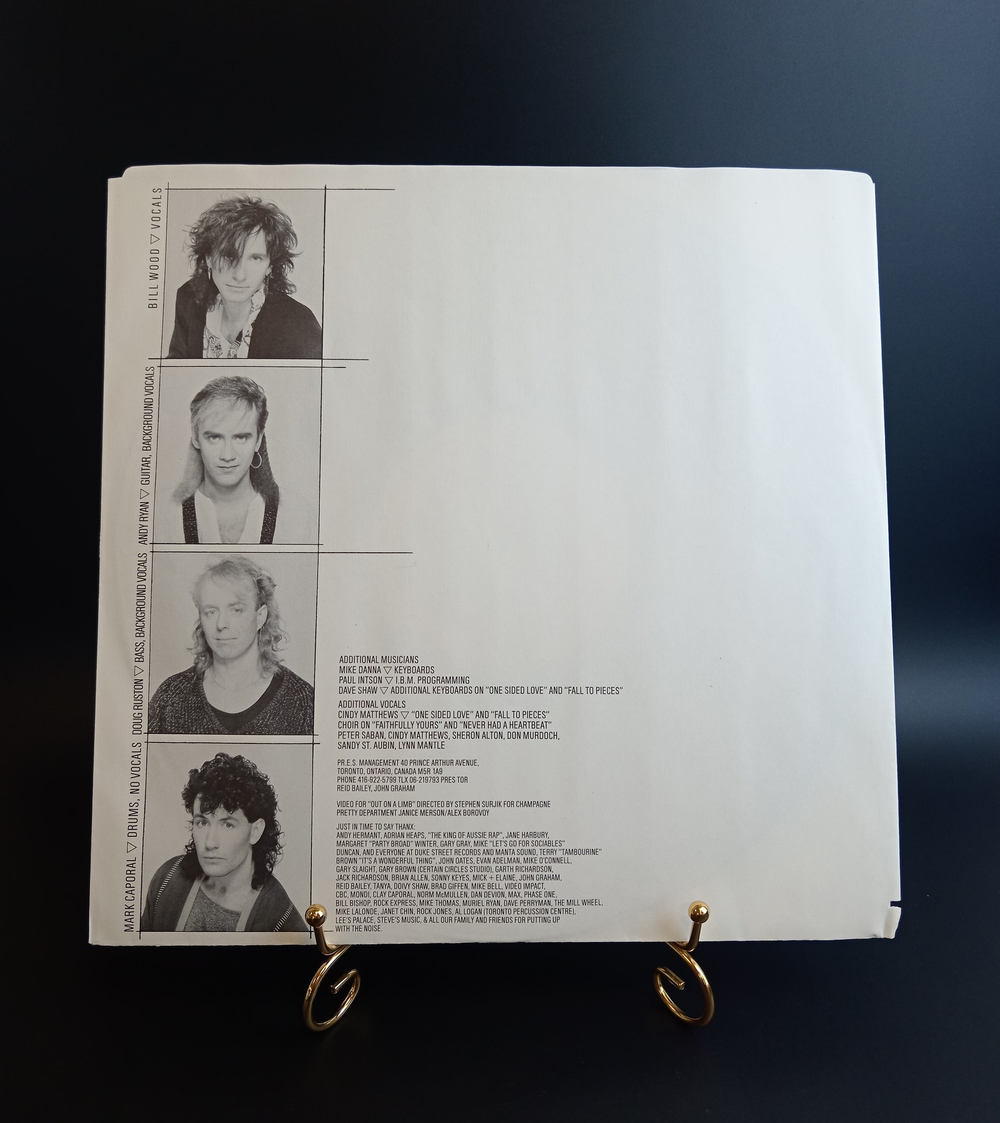 LP Eye Eye - Just In Time To Be Late. Duke Street Records. Rock, Pop Rock. Виниловая пластинка 12 дюймов. Canada 1986 год