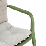 Кресло-качалка пластиковое с подушкой Nardi Folio, агава, бежевый