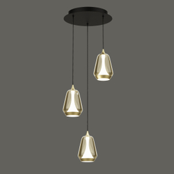 Подвесной светильник MD24001011-3A brass/champagne