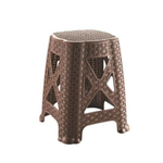 Табурет плетенный коричневый 06108