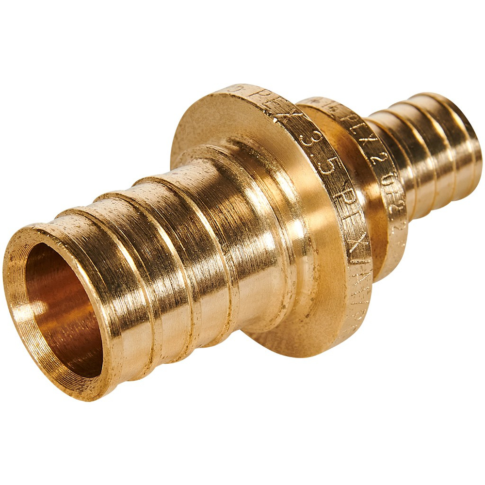 Муфта переходная ROMMER - 25x16 (для труб из сшитого полиэтилена, латунь)