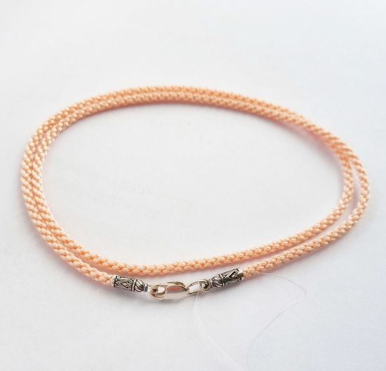 Гайтан текстильный бежевый 1,8 мм