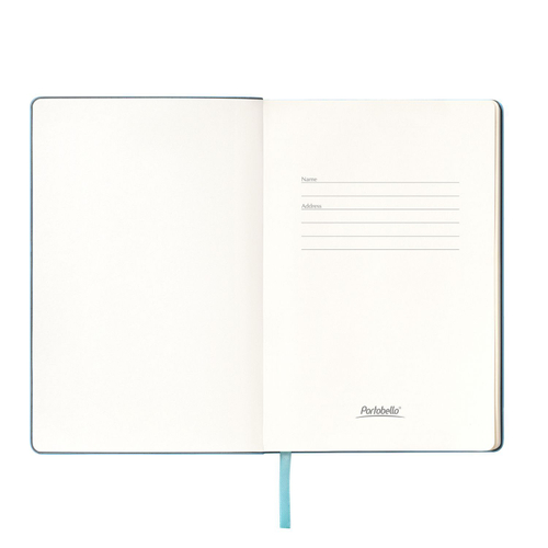 Ежедневник Spark недатированный, лазурный (без упаковки, без стикера, с серой подложкой)