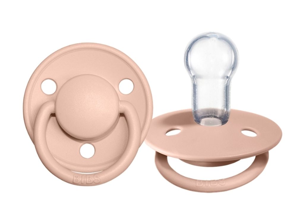 BIBS De Lux Silicone Blush 0+ месяцев