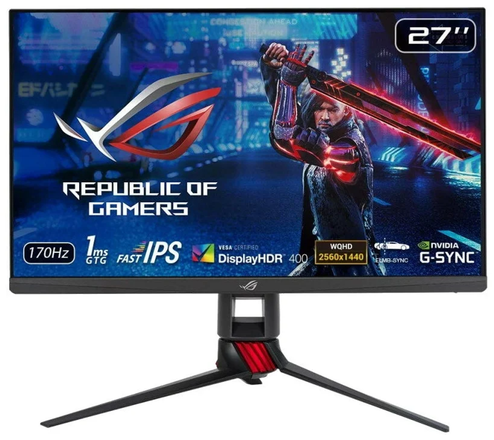 27" Монитор ASUS ROG Strix XG279Q, 2560x1440, 170 Гц, IPS
