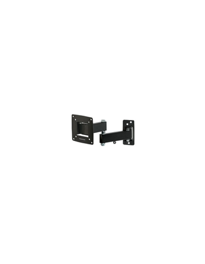 Kromax OPTIMA-104 black (Кронштейн для LED/LCD телевизоров 10"-28", max 25 кг, настенный, 3 ст свободы, наклон +5°-12°, поворот ±90°, от стены 68.5-322 мм, max VESA 100x100 мм)
