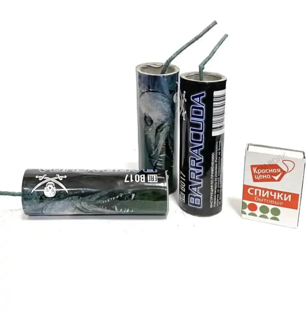 мощные петарды Barracuda В017 от ТМ Волк,