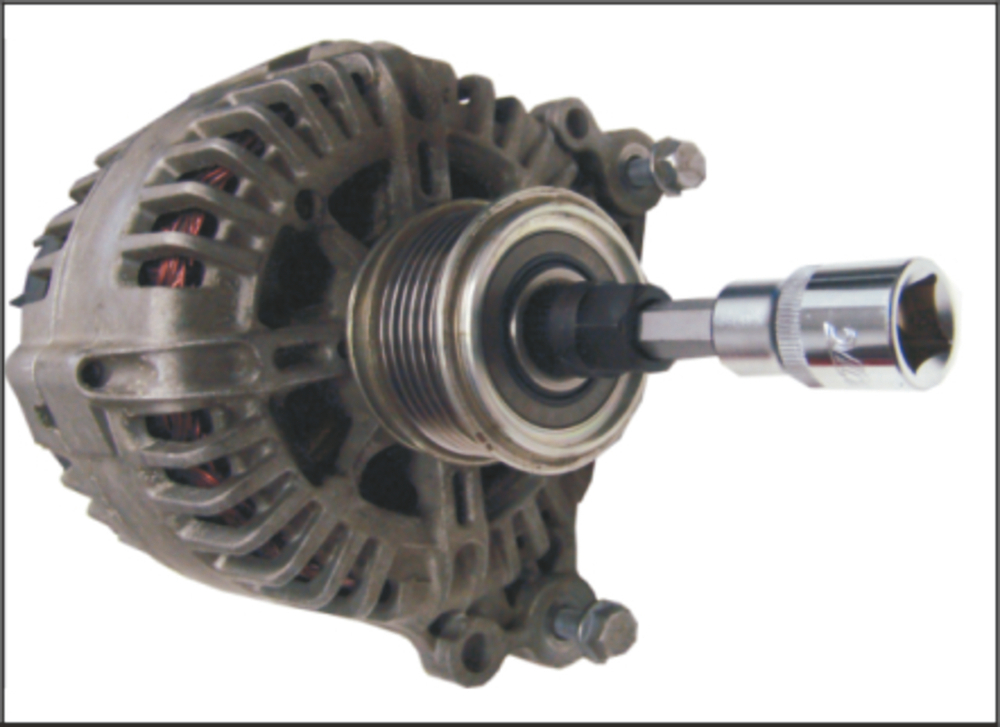 Съемник шкивов генераторов 14 предметов в кейсе JTC