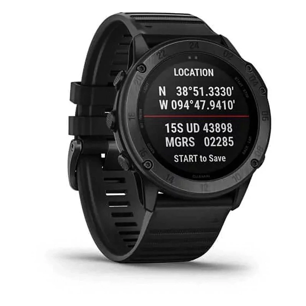 Смарт-часы Garmin Tactix Delta Sapphire Edition черное DLC-покрытие с черным ремешком 010-02357-01