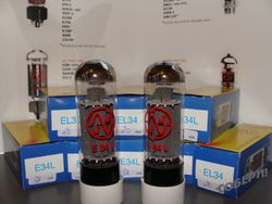 E34L JJ Electronic выходной пентод для лампового усилителя мощности