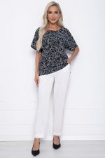 Блуза Морган (черная) Б10859 LT Collection