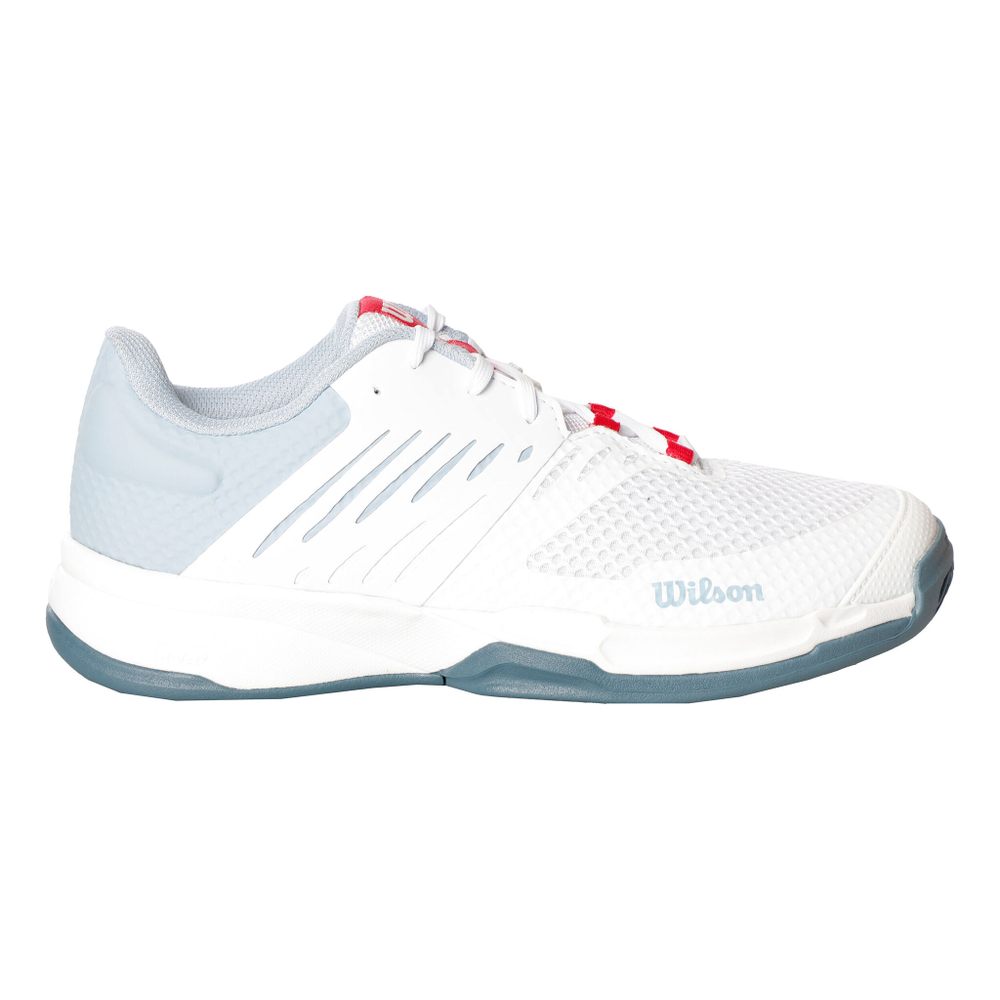Женские теннисные кроссовки Wilson Kaos Devo Clay Court Shoe Women - White, Blue