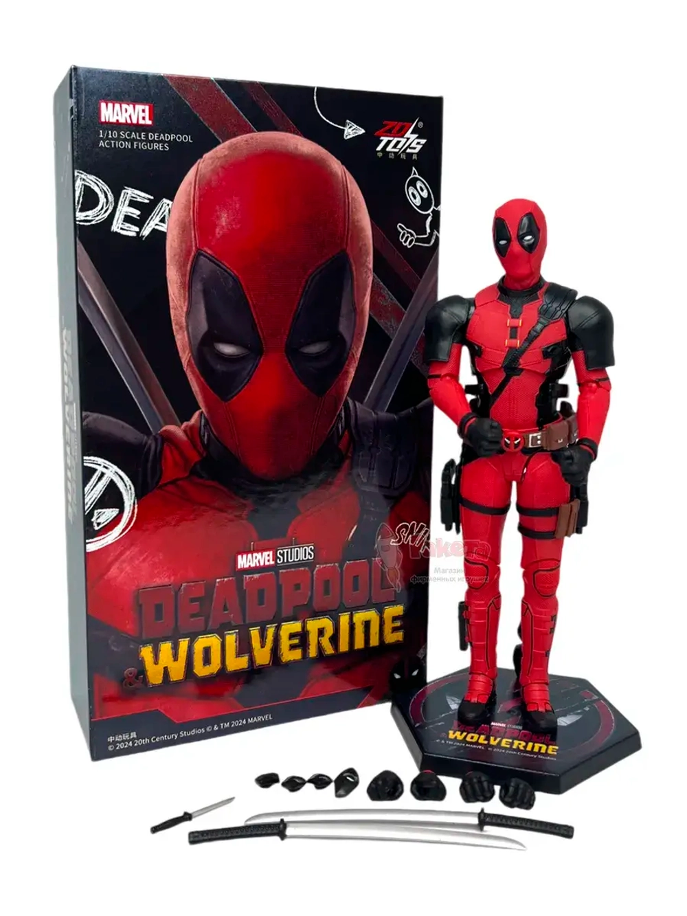 Фигурка Дэдпул Deadpool Марвел ZD Toys 1933-02