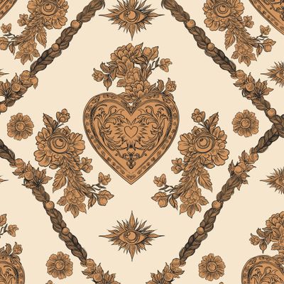 Сердце в косах.