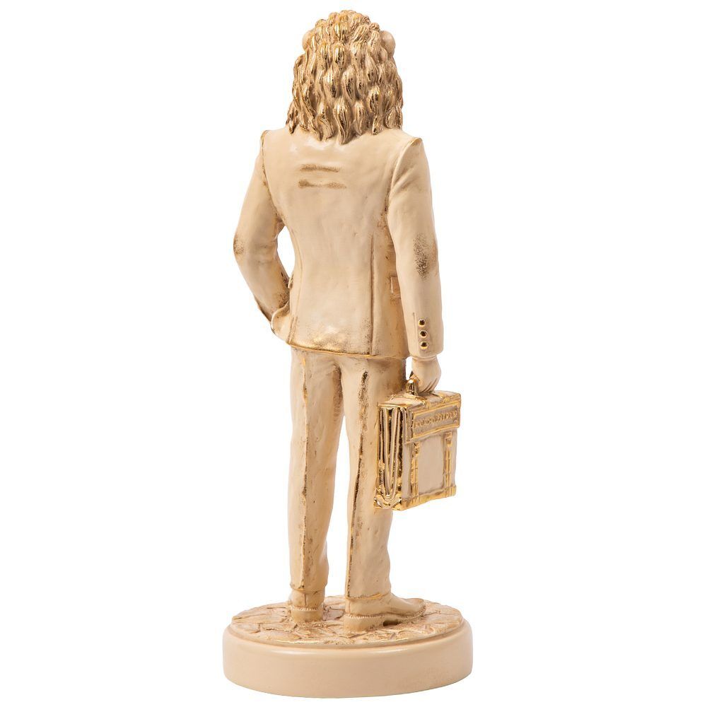 Скульптура Лев Бизнесмен Айвори