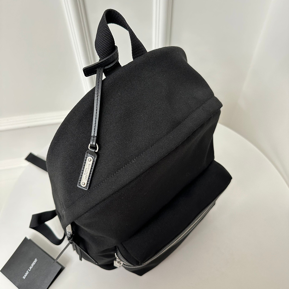 ГОРОДСКОЙ РЮКЗАК, ГЛАДКАЯ КОЖА И НЕЙЛОН